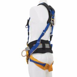 Werner Blue Armor 1000 Construction Harness with 3 D-Rings, XXL, Blue thumbnail 3