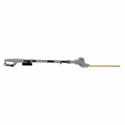 Sun Joe 18 in. 3.8 Amp Electric Telescoping Pole Hedge Trimmer, Gray thumbnail 1