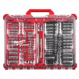 Milwaukee 106-Piece 1/4 in. and 3/8 in. Drive Ratchet and Socket Set with PACKOUT Organizer thumbnail 5