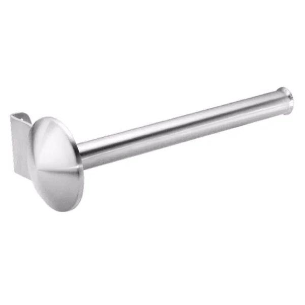 interDesign Forma Koni Wall Mount Paper Towel Holder, Brushed Stainless Steel