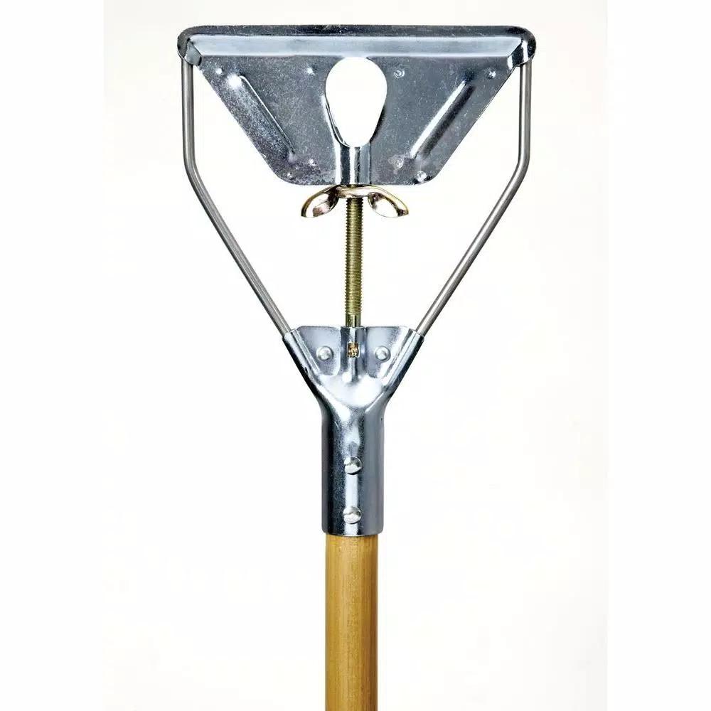 Ti-Dee American Ti-Dee Metal Quick-Change Mop Handle with 54 in. Wood Handle