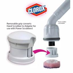 Unbranded Clorox Scrub Mate Kitchen Scrubber and Adapter Combo Pack with 9 Refill Pads thumbnail 3