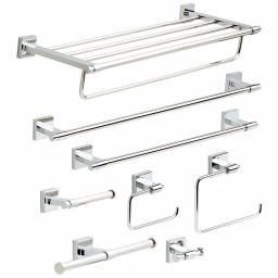 Franklin Brass Maxted 24 in. Single Towel Bar in Polished Chrome thumbnail 4
