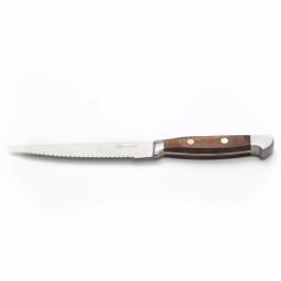 Outset Curtis Lloyd 6-Piece Forged Stainless Steel Steak Knife Set with Rosewood Handles thumbnail 2