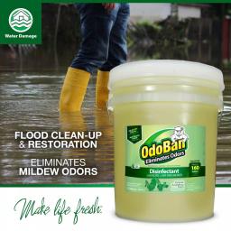 OdoBan Eucalyptus Multi-Purpose Disinfectant & Odor Eliminator Concentrate, 5 Gal. thumbnail 2