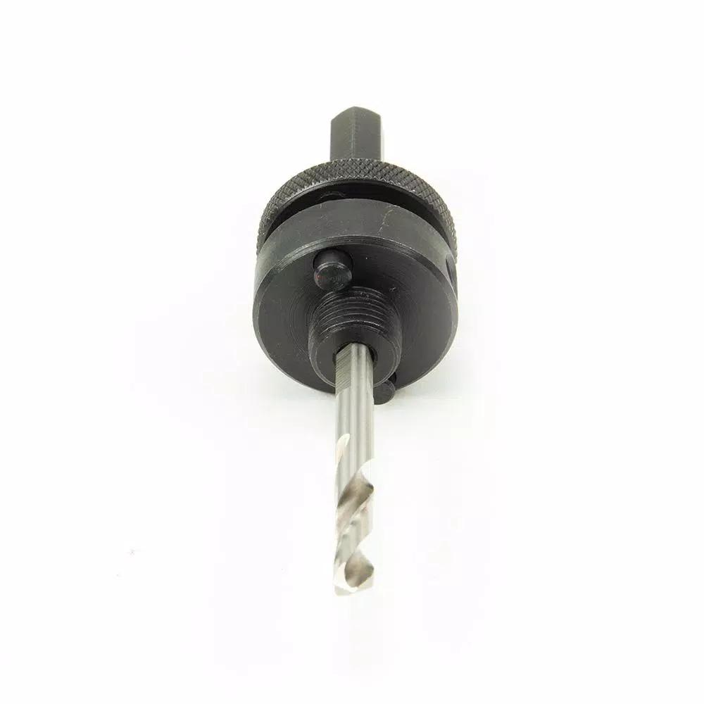 Klein Tools 3/8 in. Hole Saw Arbor with Pins and 1/4 in. Pilot Bit