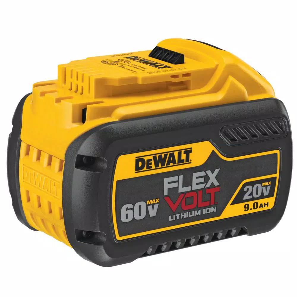 DEWALT DCD470 60V MAX FLEXVOLT Cordless 1/2 in. Stud & Joist Drill with E-Clutch & (2) 9.0 Ah Batteries