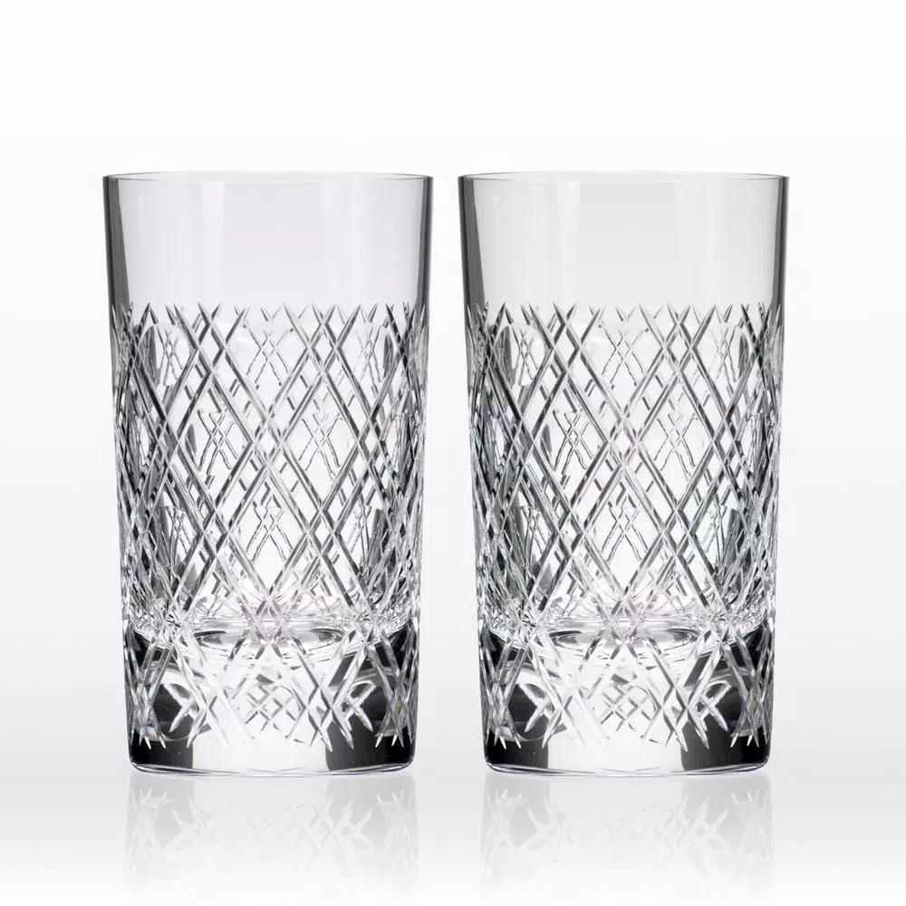 Rolf Glass Pittsburgh Collection 14 oz. HiBall Glass Set of 2