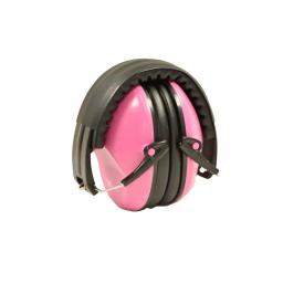 G & F Products Pink Passive Folding Slim Earmuffs for Kids and Women - 26 NRR Hearing Protection thumbnail 1