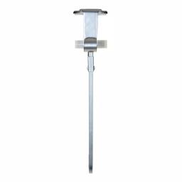 Village Lighting Company Silver Mantle Garland and Stocking Holder 3-Pack - Adjustable Metal Mantle Hangers thumbnail 1