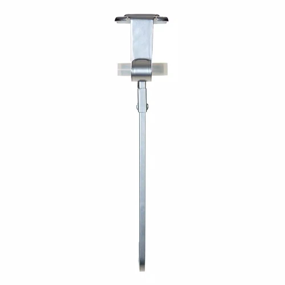 Village Lighting Company Silver Mantle Garland and Stocking Holder 3-Pack - Adjustable Metal Mantle Hangers