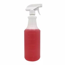 SUPPLYAID 32 oz. All-Purpose Leak-Proof Plastic Spray Bottles with Adjustable Nozzle, 4-Pack thumbnail 6