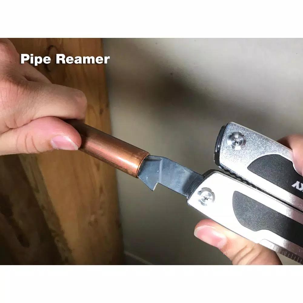 Husky 9-in-1 Plumber Multi-Tool with Built-in Flashlight