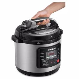GoWISE USA 6 Qt. Stainless Steel Electric Pressure Cooker, 12-in-1 Multicooker with 12 Presets thumbnail 4