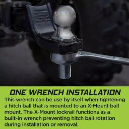 TowSmart Hitch Ball Wrench for 1-1/8 in. and 1-1/2 in. Nuts thumbnail 2