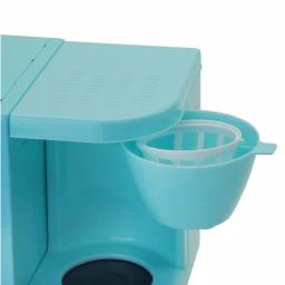 Elite Americana by Elite 3-in-1 Mini Breakfast Shoppe - 500W Toaster Oven, 4-Cup Coffee Maker & 6 in. Griddle, Blue thumbnail 7