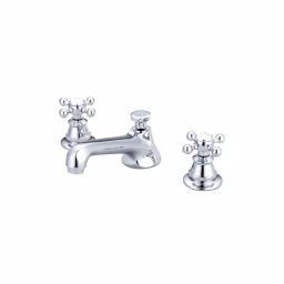 Water Creation Century Classic 8 in. Widespread Bathroom Faucet, Triple Plated Chrome with Pop-Up Drain thumbnail 1