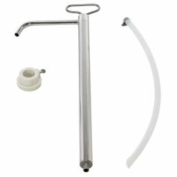 Vestil Stainless Steel 316 Piston Pail Pump for 5 Gallon Pails, 1 in. Bung Size thumbnail 3