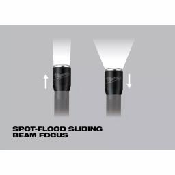 Milwaukee REDLITHIUM USB Rechargeable LED Flashlight and Pivoting Flood Light 2-Pack thumbnail 7