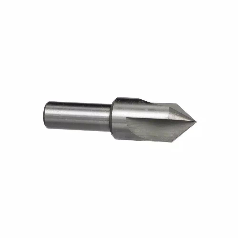 Drill America 3/8 in. High Speed Steel 120-Degree 3-Flute Countersink Bit