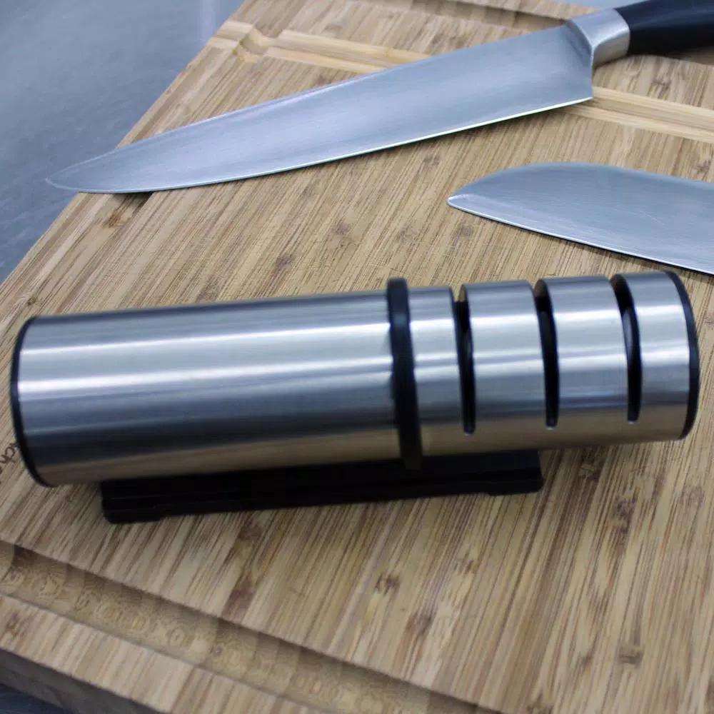 BergHOFF Stainless Steel Diamond Knife Sharpener - Medium Grit
