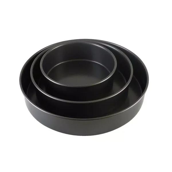 Chicago Metallic Professional Series 3-Piece Non-Stick Round Cake Pan Set
