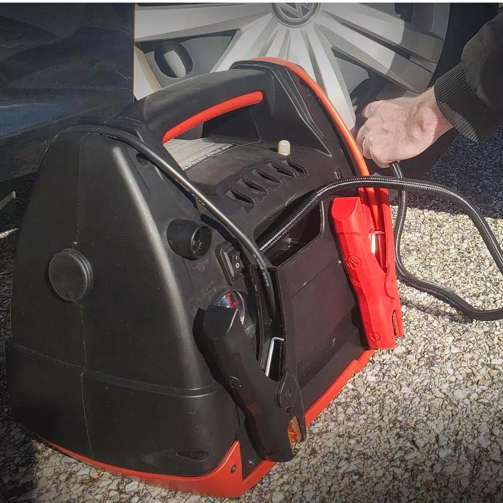 Smartech Products Smartech JSL-1250 Portable Power Station with 1250 Amp Jump Starter and 150 PSI Air Compressor