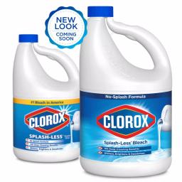 Clorox Splash-Less Regular Bleach Liquid, 116 oz. thumbnail 4