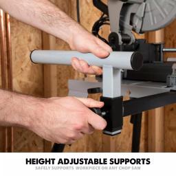 Evolution Power Tools Evolutions EVOCS2 Heavy-Duty Universal Stationary Chop Saw Stand thumbnail 7