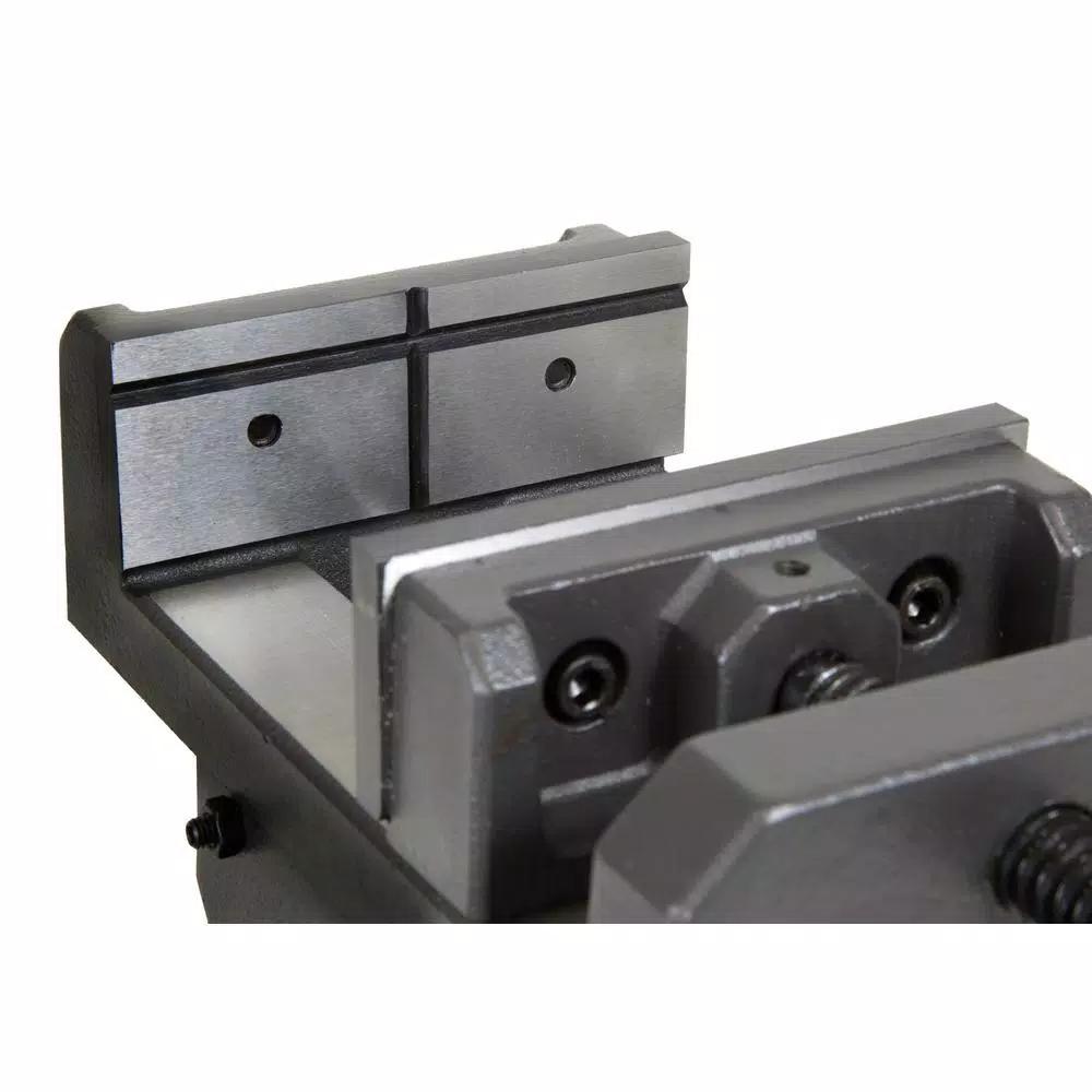 WEN 5-1/8 in. Compound Cross Slide Benchtop Vise, Heavy Duty Cast Iron