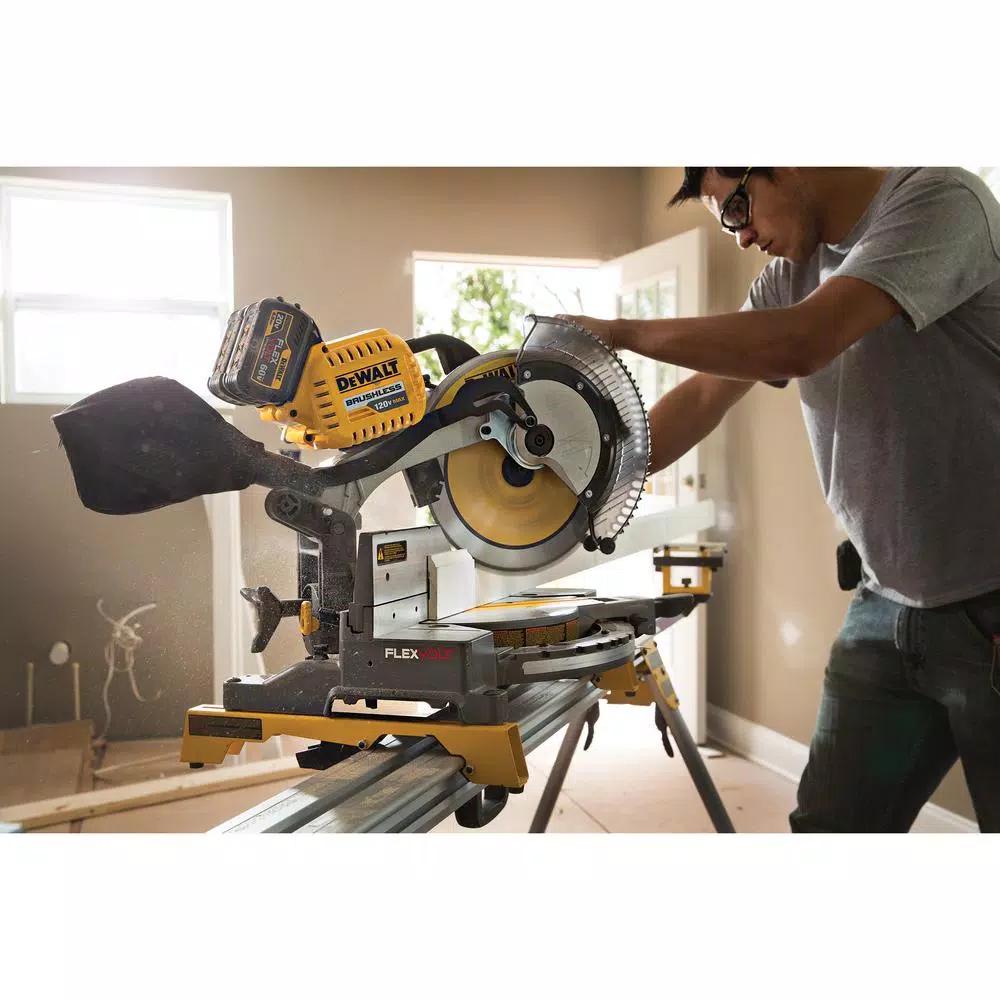 DEWALT FLEXVOLT 12 in. 78-Teeth Carbide-Tipped Miter Saw Blade (2-Pack)