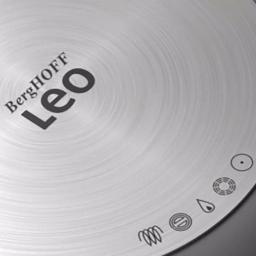 BergHOFF Leo 11 in. Aluminum Nonstick Square Grill Pan, Grey thumbnail 3