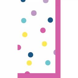 Sugar Plum Party SugarPlum Confetti Paper Guest Towels, Assorted Colors, 32 Count thumbnail 2