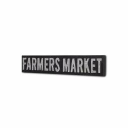 Cheungs Farmers Market Metal Wall Decor - Rustic Farmhouse Style Handcrafted Steel Sign thumbnail 3