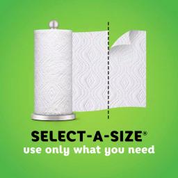 Bounty Select-A-Size White Paper Towels, 12 Double Rolls thumbnail 9