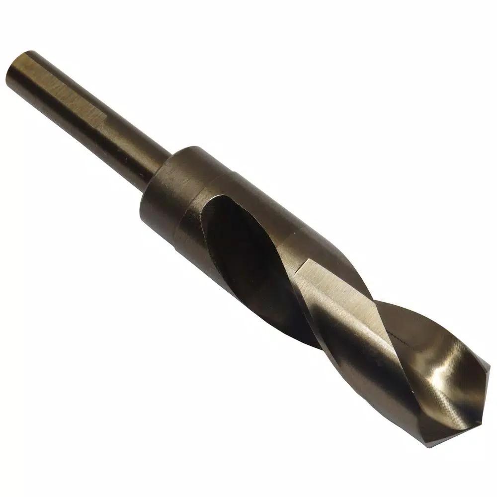 Drill America M42 Cobalt Reduced Shank Drill Bit Set, 33-Piece Metal Case