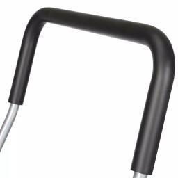 Polder Superlight Shopping Cart, Lightweight Aluminum Grocery & Utility Cart with 360° Swivel Wheels thumbnail 3