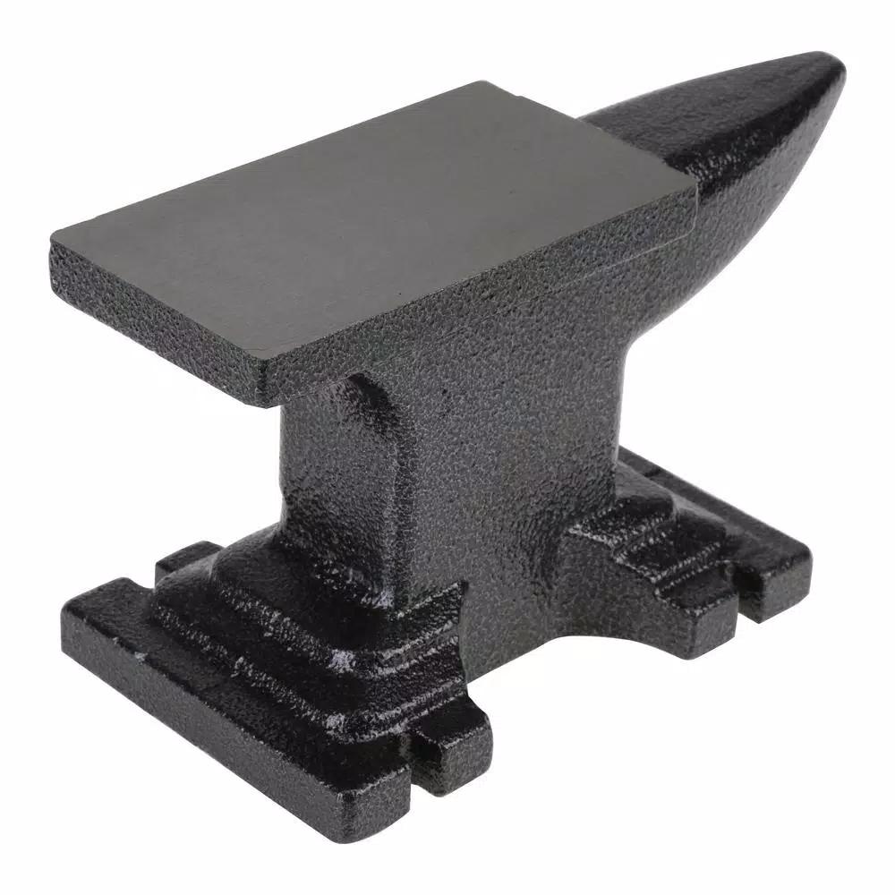 OLYMPIA 9 lb. Cast Iron Hobby Anvil for Metal Forming
