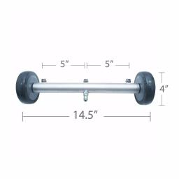 Unbranded Broutech 4000 PSI Undercarriage and Driveway Water Broom with 15 in. Fixed Jet Broom thumbnail 2