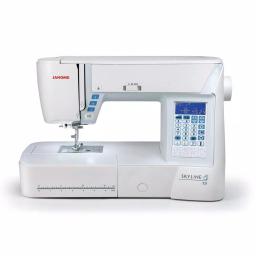 Janome Skyline S3 120-Stitch Sewing Machine with Large Workspace and Superior Feed System Plus thumbnail 1