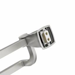 MOEN Hensley 24 in. Double Towel Bar with Press and Mark Installation, Brushed Nickel thumbnail 4