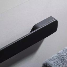 KRAUS Stelios Matte Black Solid Brass Hand Towel Ring thumbnail 8