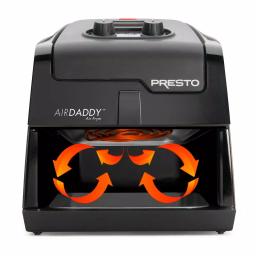Presto AirDaddy 4.2 Qt. Electric Air Fryer with 60-Minute Timer and Convection Cooking, Black thumbnail 3