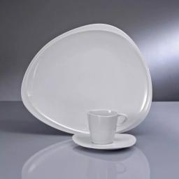 Oneida Mood 6.5 oz. White Porcelain Creamers, Set of 36 thumbnail 2