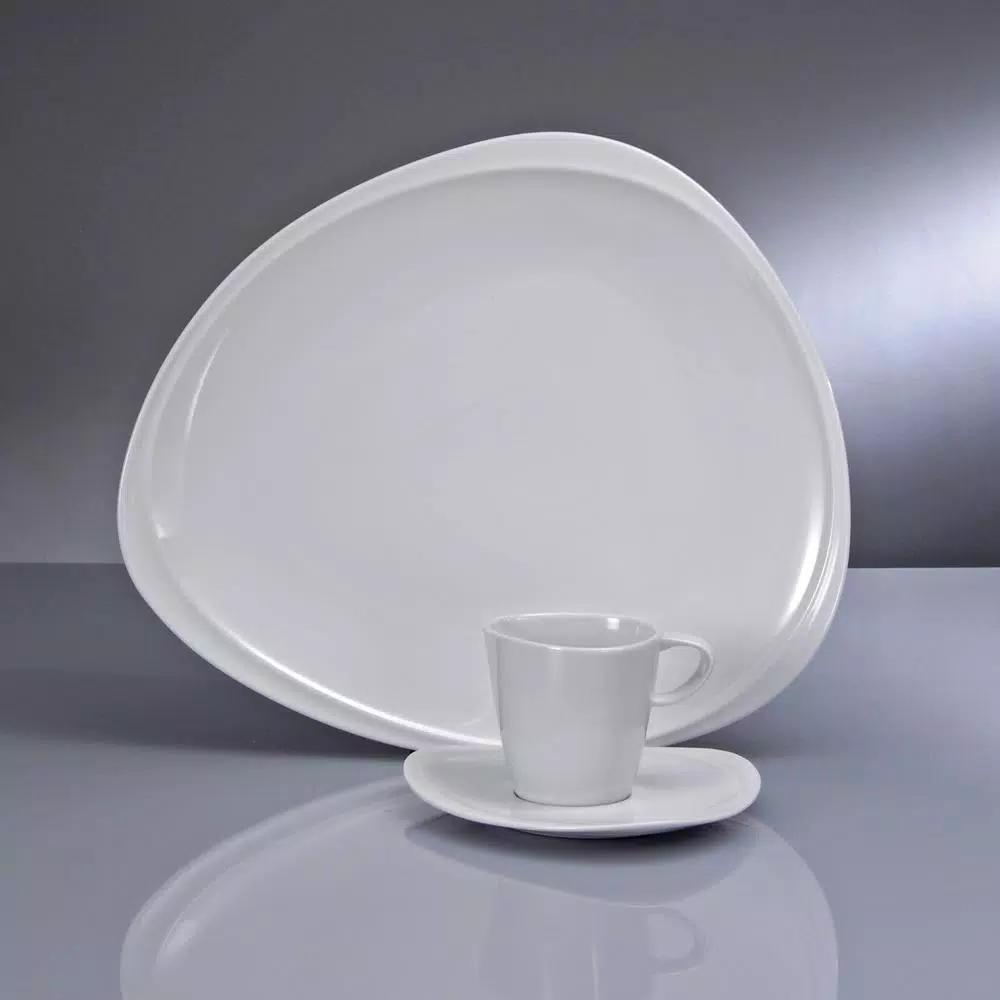 Oneida Mood 6.5 oz. White Porcelain Creamers, Set of 36