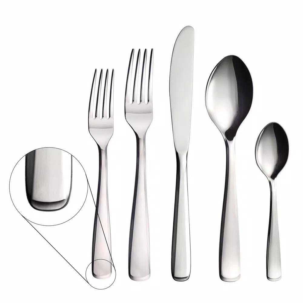 Tramontina Pacific 20-Piece 18/10 Stainless Steel Flatware Set, Service for 4