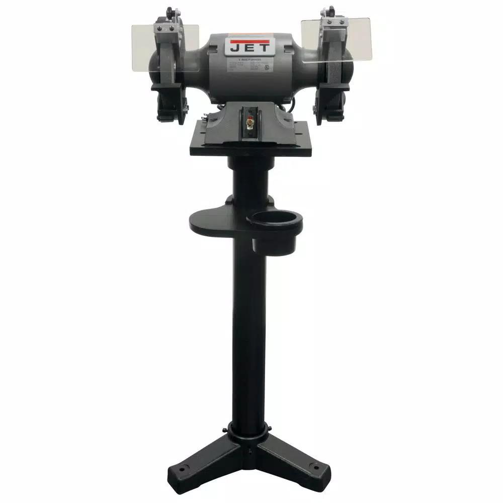 JET JBG-8A 8 in. Shop Grinder with JPS-2A Stand