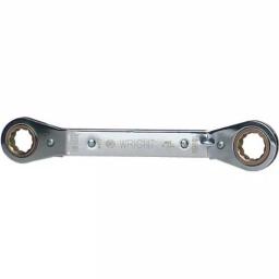 Wright Tool 15 mm x 17 mm 12-Point Metric Offset Ratcheting Box Wrench thumbnail 1