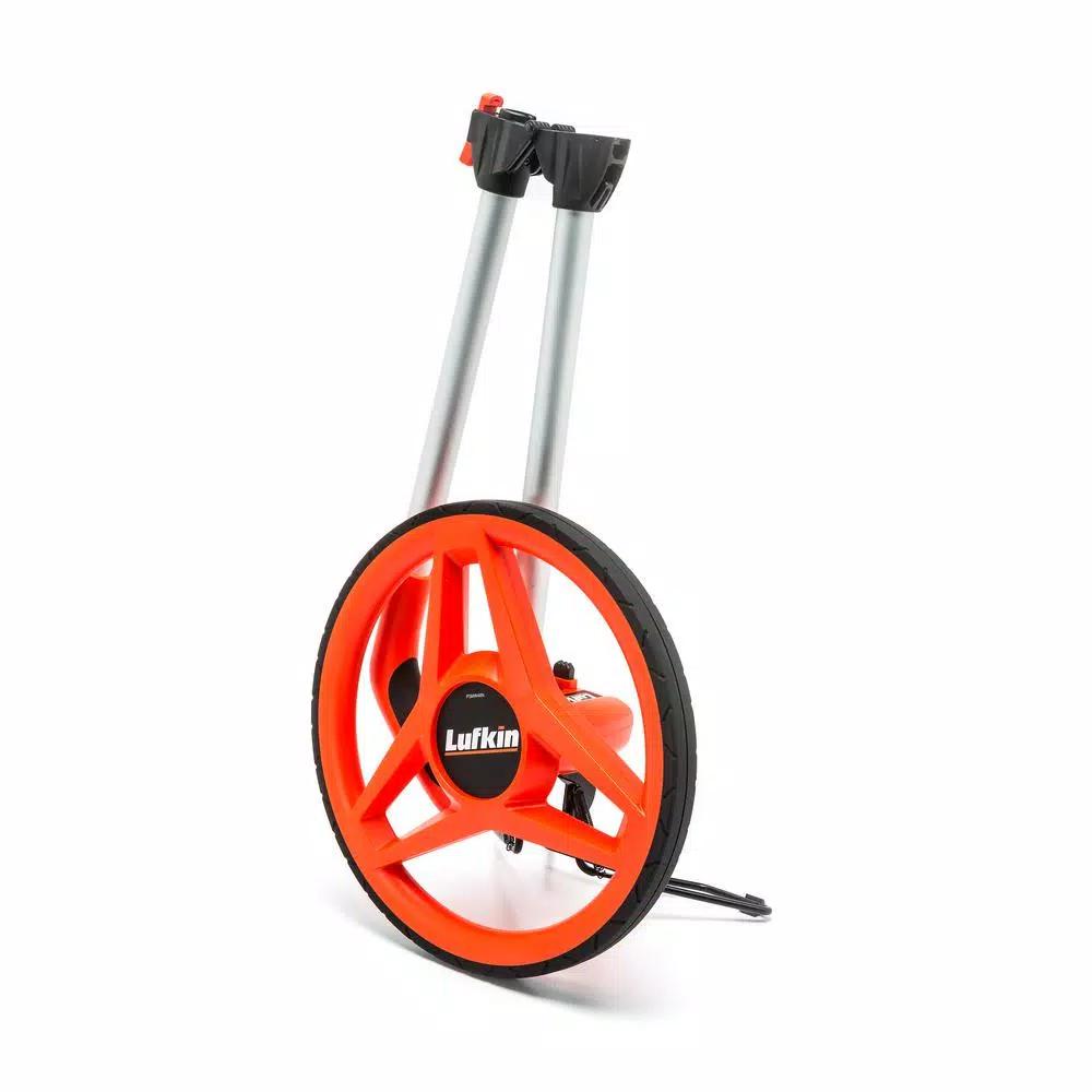Lufkin 12 in. Professional Measuring Wheel with Rubber Tire and Analog Counter
