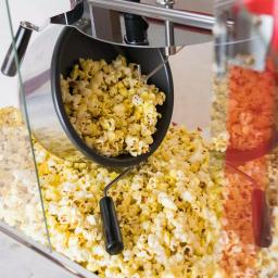 Funtime FT8000CP 8 oz. Commercial Carnival Style Popcorn Popper Machine, Red/Stainless Steel thumbnail 6